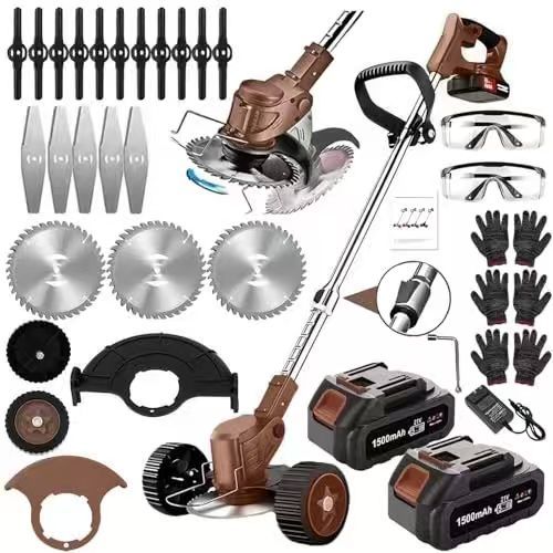 21V Electric Weed Trimmer Pro (2 Batteries)